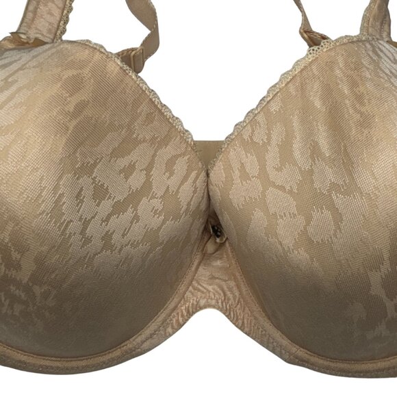 ⭐ NWT Fit Fully Yours Dream Jacquard Bra • Champagne • 36F ⭐ - Picture 2 of 7